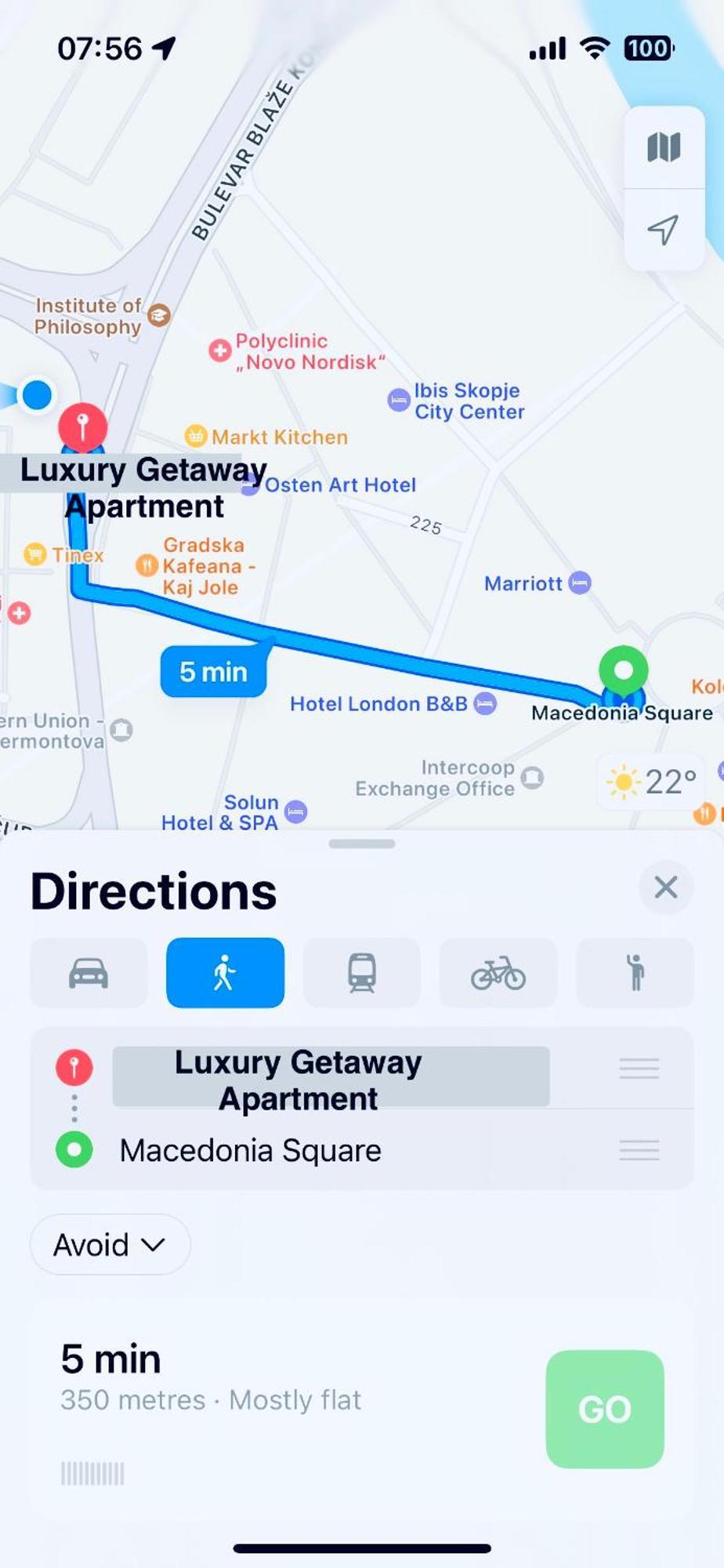 סקופיה Ruby Luxury Central Apartment מראה חיצוני תמונה